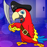 Gleeful Pirate Parrot Escape