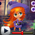 G4K Lovely Witch Girl Escape Game Walkthrough
