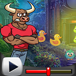 G4k Bull Man Rescue Game …