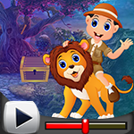 G4k Ride Lion Rescue Game Walkthrough