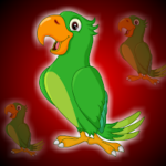 G2J Cute Green Parrot Esc…