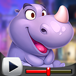 G4K Adorable Hippo Calf Escape Game Walkthrough