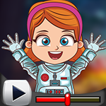 G4K Astronaut Tiny Girl Escape Game Walkthrough