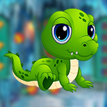 G4K Baby Crocodile Escape