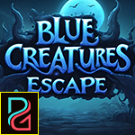 G4K Blue Creatures Escape Game