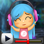 G4K Blue Hair Girl Escape Game Walkthrough