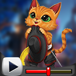 G4K Brave Soldier Cat Escape Game Walkthrough