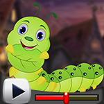 G4K Charming Caterpillar Escape Game Walkthrough