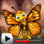 G4K Cheerful Butterfly Escape Game Walkthrough