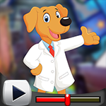 G4K Cheerful Doctor Dog Escape Game Walkthrough