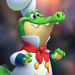 G4K Chef Crocodile Escape…