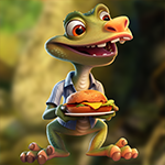 G4K Chef Lizard Escape Ga…