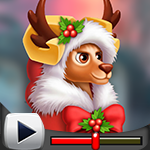G4K Christmas Brown Deer Escape Game Walkthrough