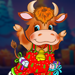 G4K Christmas Cow Escape …