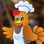 G4K Comely Chicken Chef Escape Game
