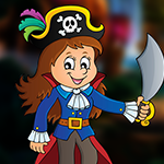 G4K Comely Pirate Girl Escape Game