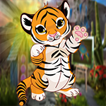 G4K Cute Baby Tiger Escap…