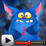 G4K Cute Blue Monster Escape Game Walkthrough