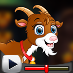 G4K Cute Brown Goat Escape Game Walkthrough