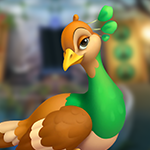 G4K Cute Calm Peacock Escape Game