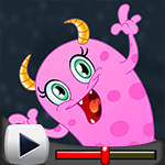 G4K Cute Pink Monster Esc…