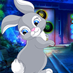 G4K Cute White Rabbit Escape Game
