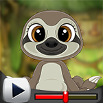 G4K Dexterous Little Sloth Escape Game Walkthrough