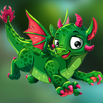 G4K Funny Green Dragon Escape