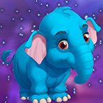 G4K Gleeful Blue Elephant Escape Game
