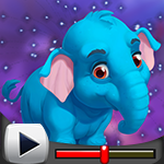 G4K Gleeful Blue Elephant Escape Game Walkthrough