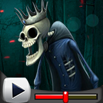 G4K Halloween Skull King Escape Game Walkthrough