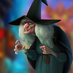 G4K Cute Halloween Witch Lady Escape Game