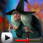 G4K Cute Halloween Witch Lady Escape Game Walkthrough
