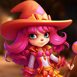 G4K Halloween Wizard Girl Escape Game