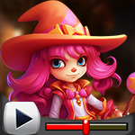 G4K Halloween Wizard Girl Escape Game Walkthrough