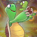G4K Happy Turtle Family Escape Game