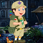 G4K Joyous Scout Boy Escape Game