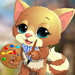 G4K Kitten Artist Escape Game
