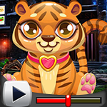 G4K Lovely Tiger Cub Escape Game Walkthrough