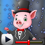 G4K Magician Pig Escape G…