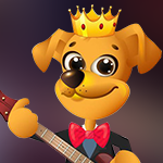 G4K Musician Dog Escape Game