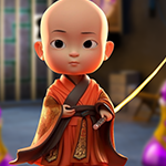 G4K Powerful Little Monk Escape Game