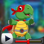 G4K Shiftless Ninja Turtle Escape Game Walkthrough