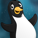 G4K Smiling Penguin Escap…