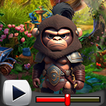 G4K Warrior Chimpanzee Escape Game Walkthrough