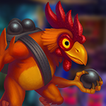 G4K Wild Giant Rooster Escape Game