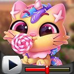 G4K Wonderful Candy Cat Escape Game Walkthrough