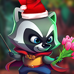 G4K Yule Magician Raccoon Escape Game