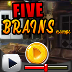 G4K Five Brains Escape Game Walkthrough
